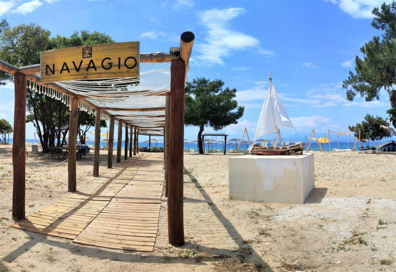 Thasos Blue Apartments Prínos Exterior foto
